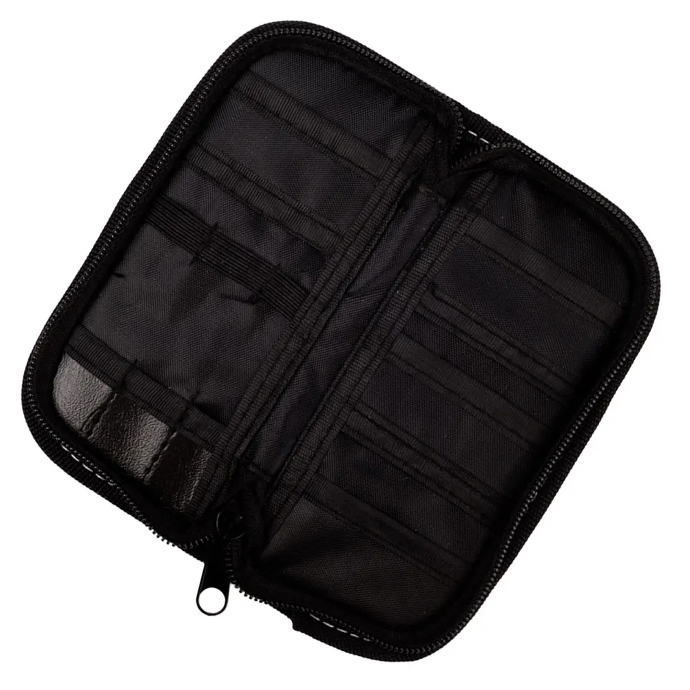 

Black Multi Grid Holder Portable Pouch Lightweight Oxford Cloth Accessories Storage Outdoor Toy
