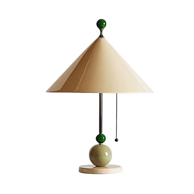 

Настольная лампа в виде яичной скорлупы в кремовом стиле, украшение, подарок, ретро-атмосфера, прикроватная лампа для спальни для девочек, высококачественные украшения