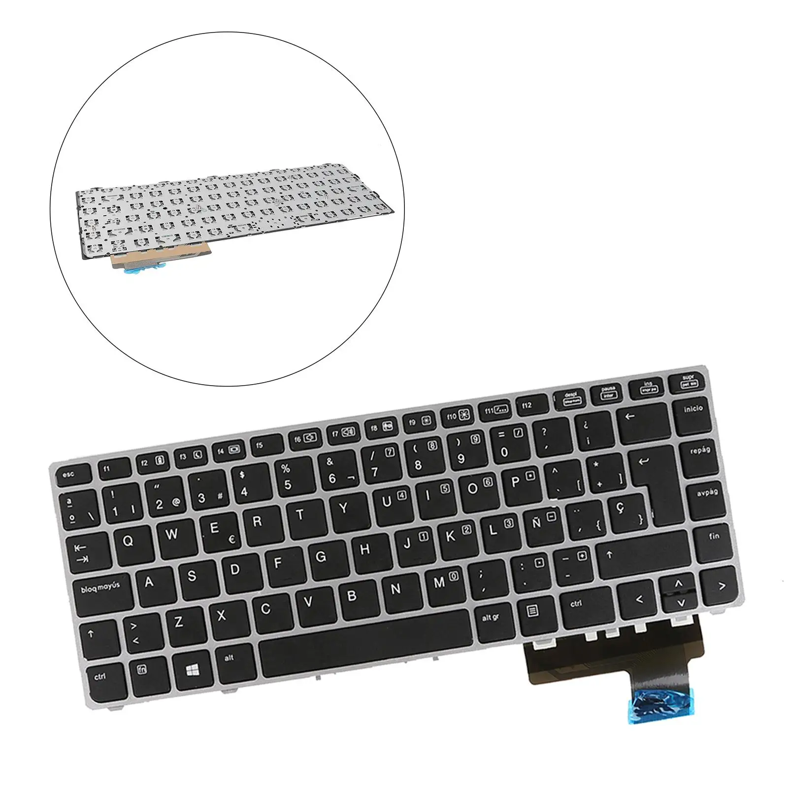 

Spanish Layout Keyboard Replaces for Folio 9470 Accessories