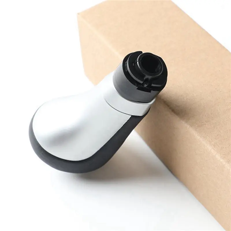 2X Gear Shift Knob Lever Change Gearbox Shifter Leather For Mercedes Benz A W176 B W246 12-2018-AS55