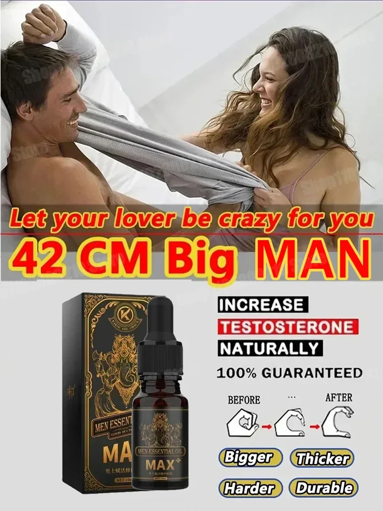 Penis Thickening Growth Man Massage Oil Cock Erection Enhance Men Health Care Penile Growth Bigger Enlarger Essent