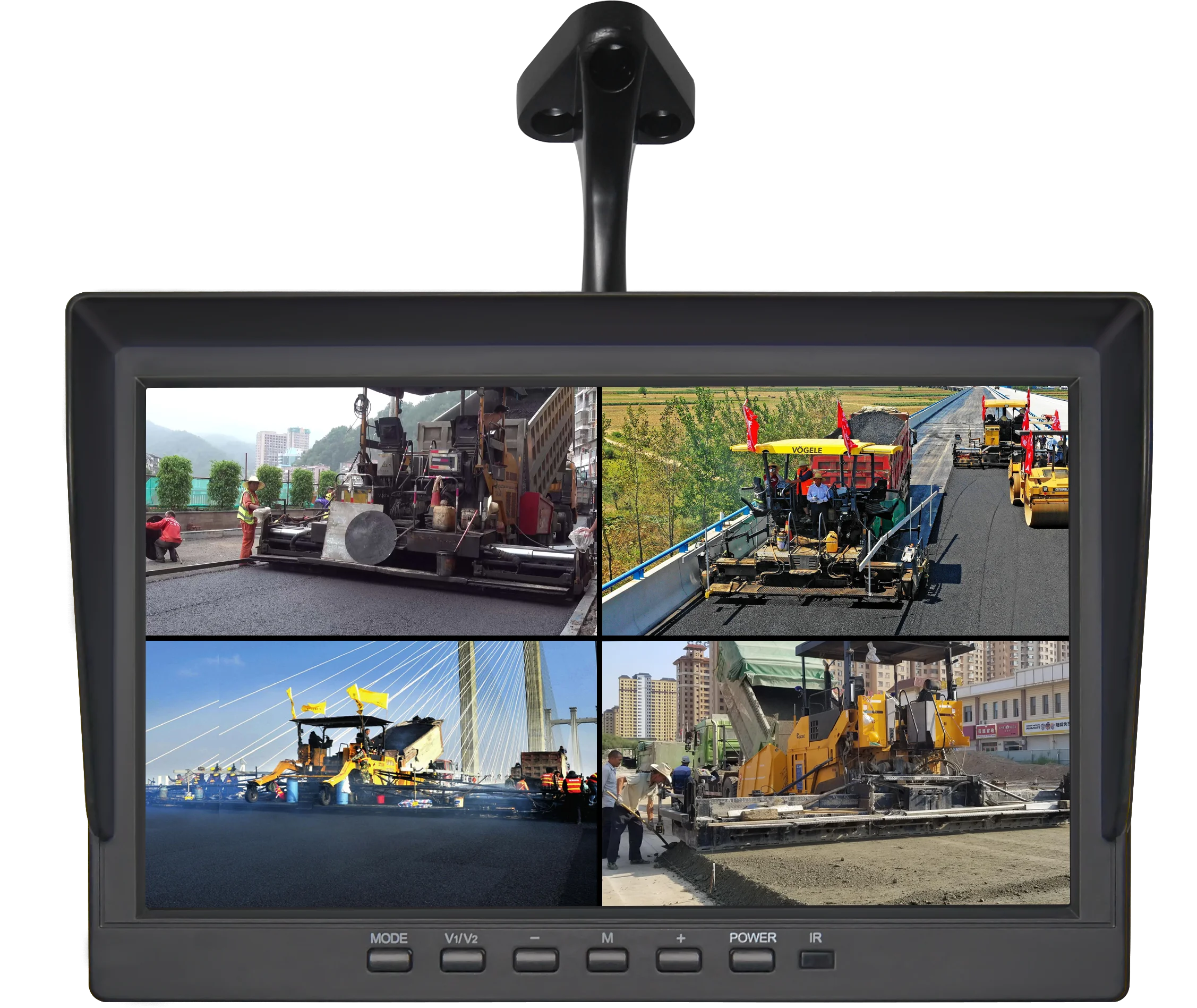 شاشة AI للسيارة مقاس 10.1 بوصة تدعم بطاقة TF مع قسم التسجيل #5