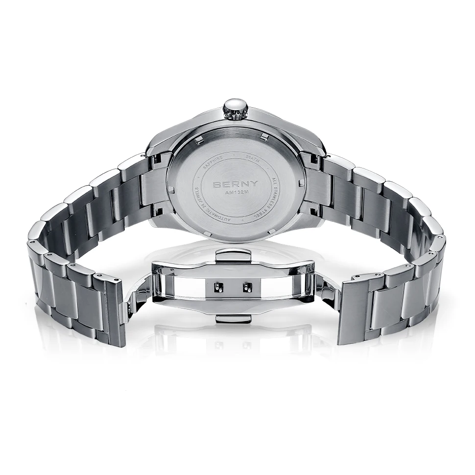 

BERNY Watch Stainless steel strap for AM132MS replace