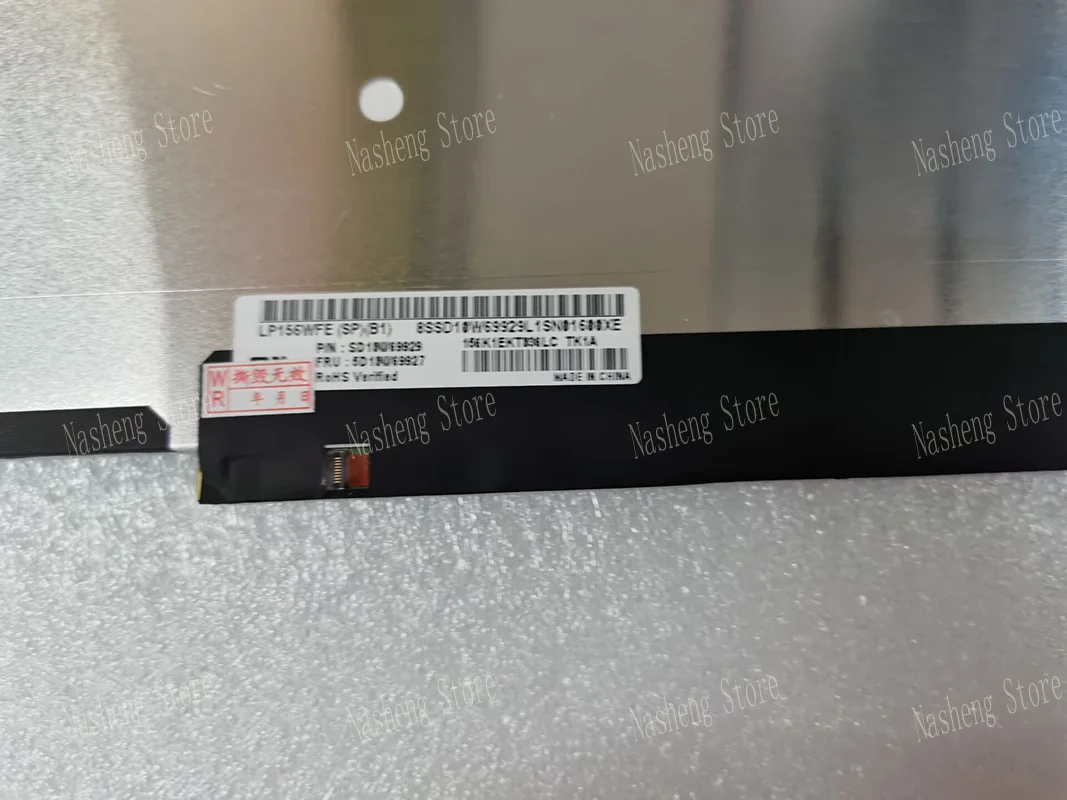 Imagem -03 - Gama de Cores Nv156fhm-n69 V8.0 Nv156fhm N69 Lp156wfe Spb1 Tela Lcd Portátil Matriz 30 Pinos Fhd 1920x1080 Fosco Painel 15.6 100