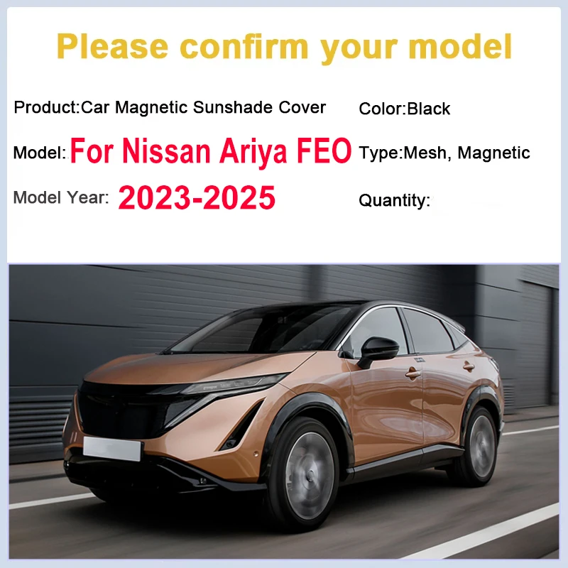 

Солнцезащитные шторки-сетки для Nissan Ariya 2024 (FE0 2023-2025) на магнитах, аксессуары, автозапчасти, шторки для окон, защита от солнца и конфиденциальности