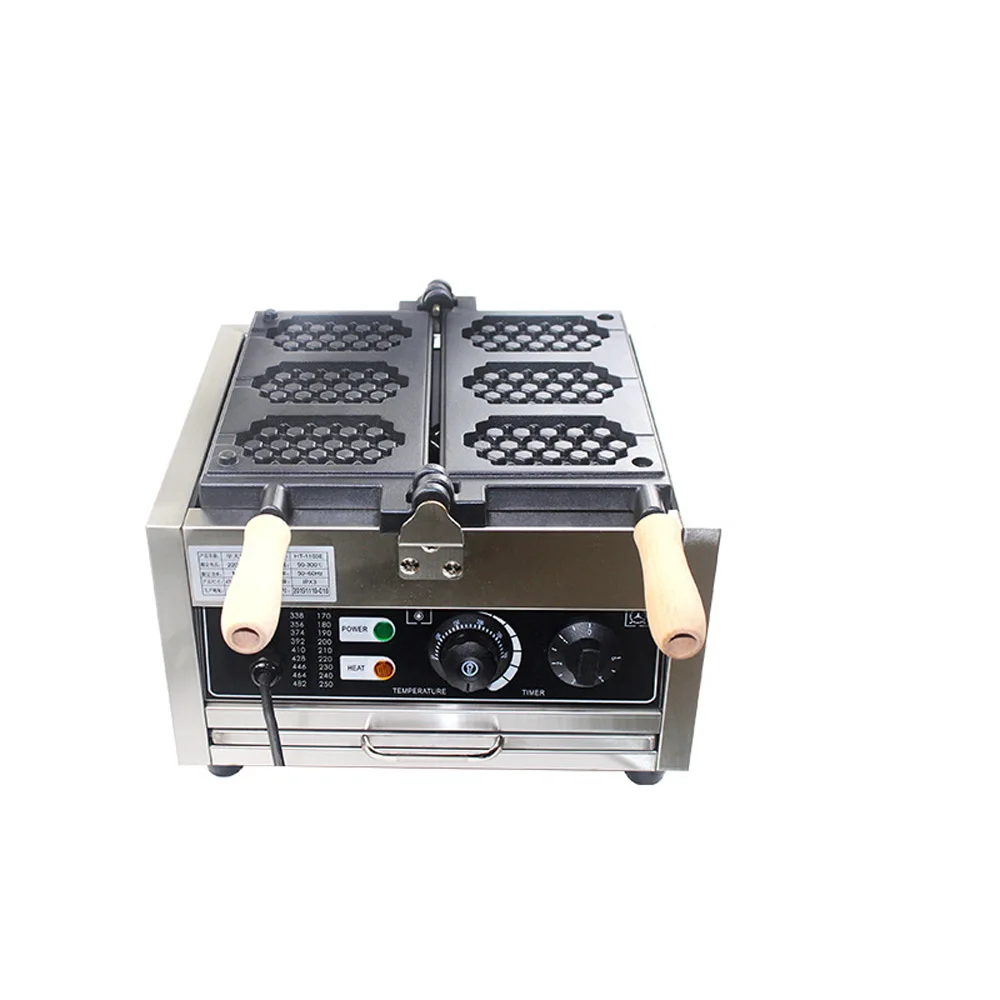 آلة صنع الشمعدانات الآيس كريم للوجبات الخفيفة صانع الوافل التجارية آلة صنع الوافل المنزلية صانع الكعك الشبكي