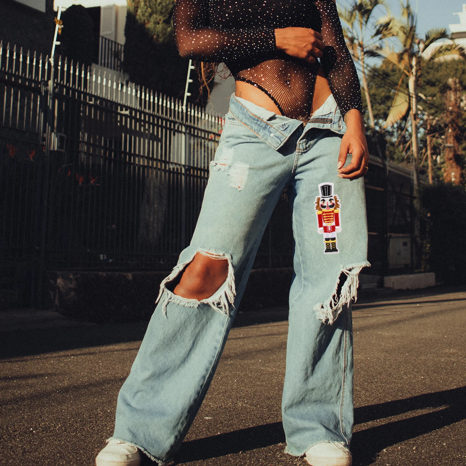 5 قطعة التصحيح القماش الديكور حساسة الحديد على بقع DIY بها بنفسك الملابس إصلاح قبعة اكسسوارات لوازم الخياطة الحرفية