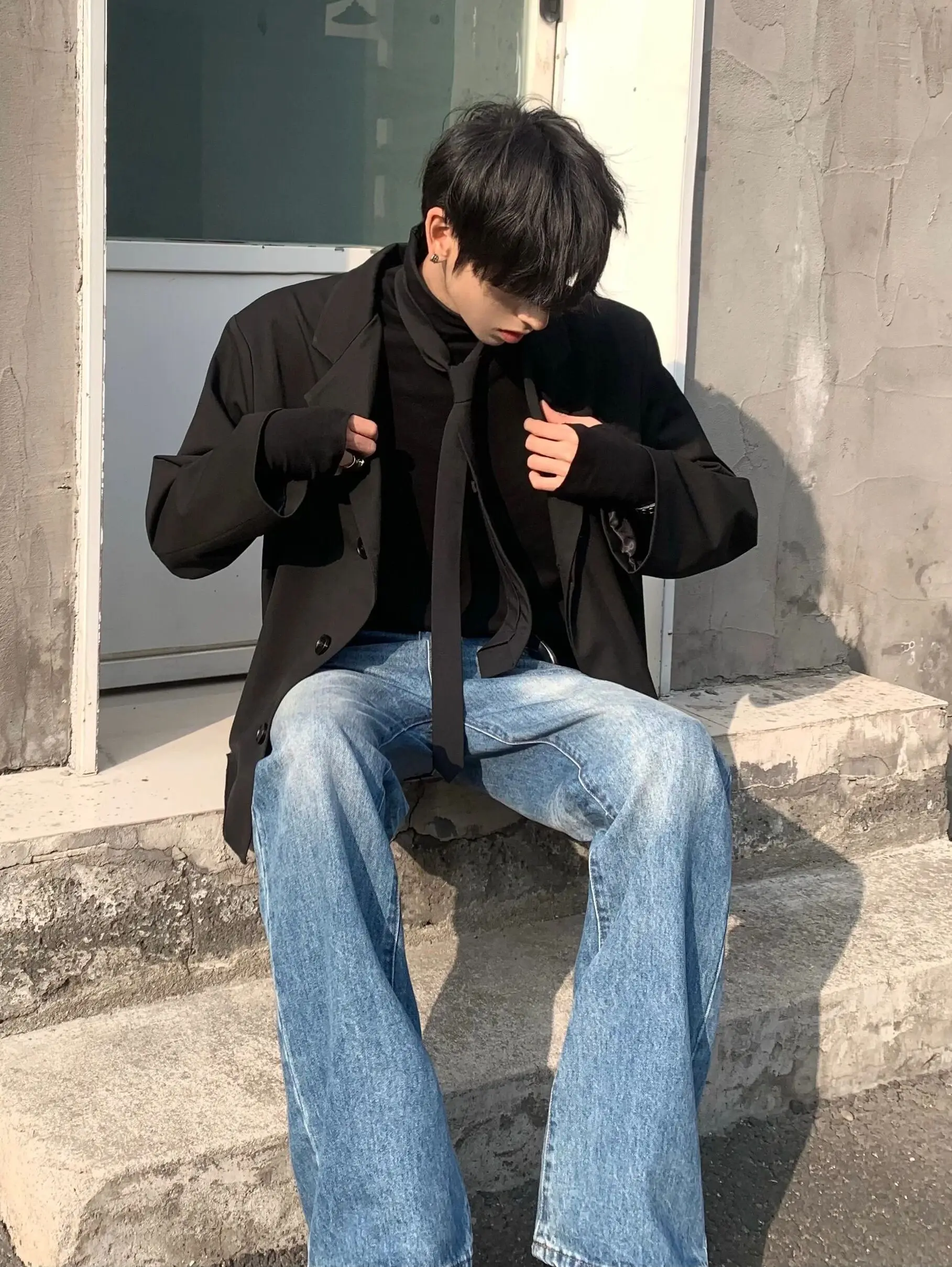 Cleanfit Casual Style Men's Su - Streetwear Brand Jacket 评论和价格