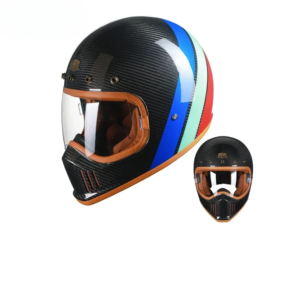 Fashionable Design Motorcycle Helmet Full Face Helmet Racing Cooling Outdoor Unique Flip Up Type CYRIL-FF380