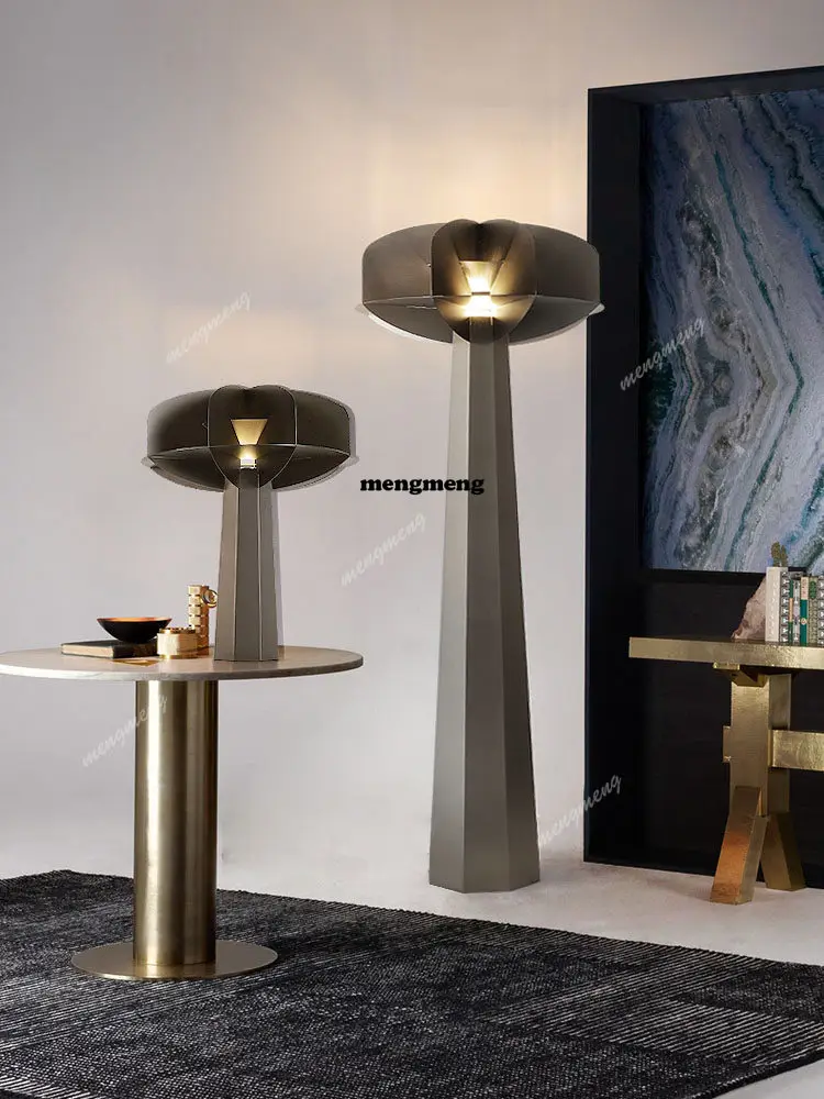 

Master Stainless Steel Art Decorative Floor Lamp Simple Living Room Sales Office Model Room Chinese Style