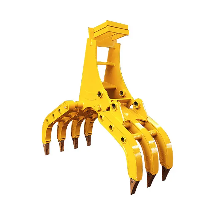 Factory Direct High Quality Hydraulic Rotary Recycling Station Grab Garbage Scrap Steel Holding Clamps