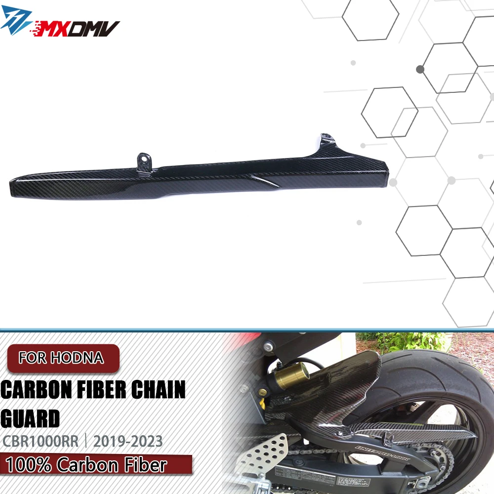 

For Honda CBR1000RR 2019 - 2023 3K Carbon Fiber Motorcycle Modified Accessories Fairing Chain Guard Shell