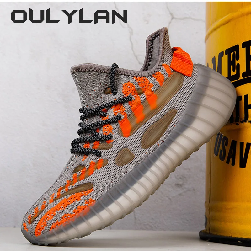 NEW Men Sneakers Shoes Light Casual Fashion Running Elastic Leisure Outdoor Mesh Summer Sports Tennis Man Walking Shoes