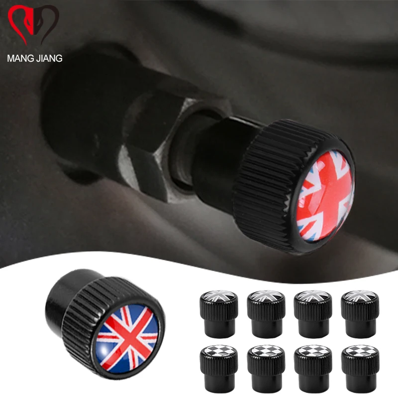 

Car Wheel Tire Stem Air Valve Caps Cover For Mini Cooper For Mini Cooper S F54 F55 F56 F60 R55 R56 R60 Exterior Accessories