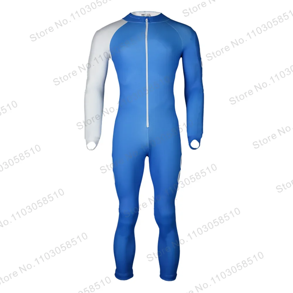 GS Non-Padded Speed Race Suit Performance GS MEN Race Ski Suits Winter Flange Jumpsuits One Piece Downhill Speed GS Set image 3