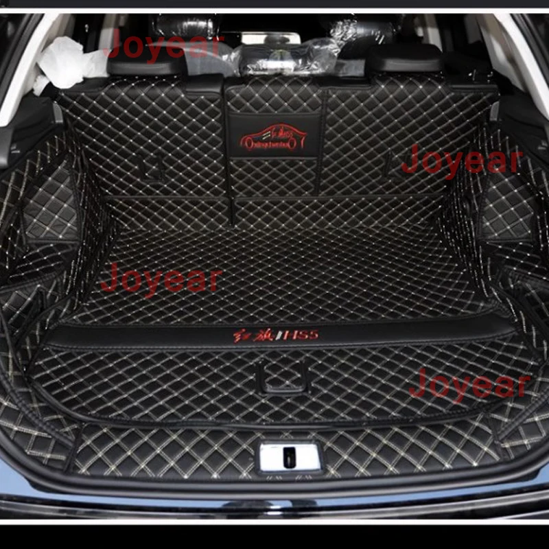 

For HongQi HS5 2019-2023 Car Rear Trunk Mat Waterproof Carpets Cargo Liner Protective Cover Interior Accessories