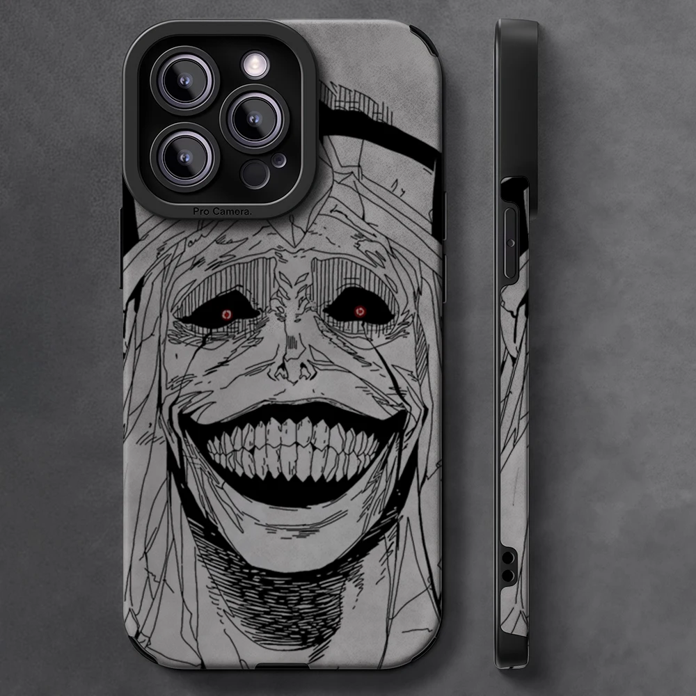 Luxury Leather Lambskin Shockproof Phone Case for IPhone 17 16 Pro Max Air 15 14 13 Max Anime Solos Levels