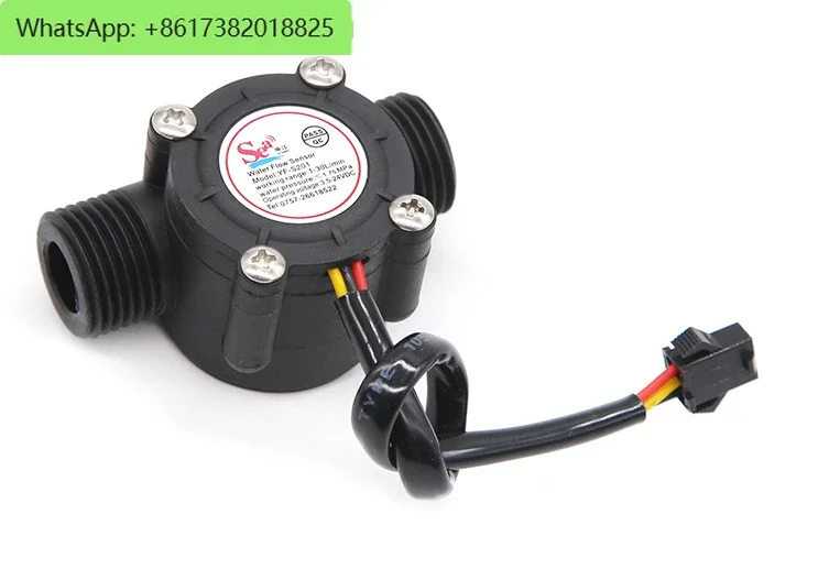 

Dijiang water flow sensor, Hall flowmeter, water heater, farmland irrigation liquid metering 4 minutes 6 minutes 1 inch 2 inches