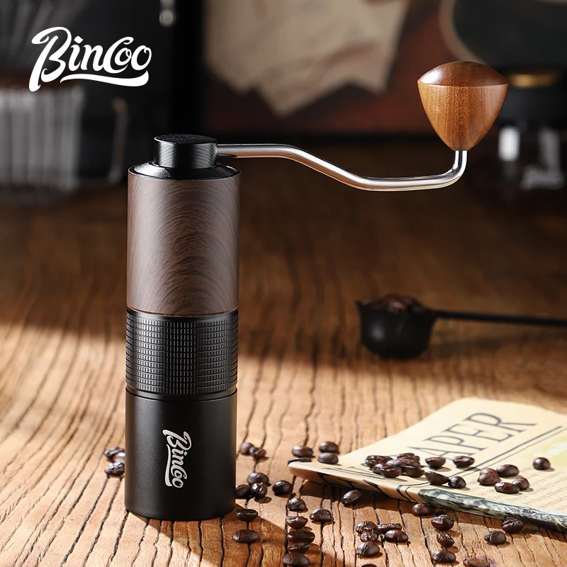 Bincoo Coffee Hand Coffee Grinder Household Steel Core Portable Coffee Bean Coffee Grinder Small Hand Coffee Grinder Coffee Machine