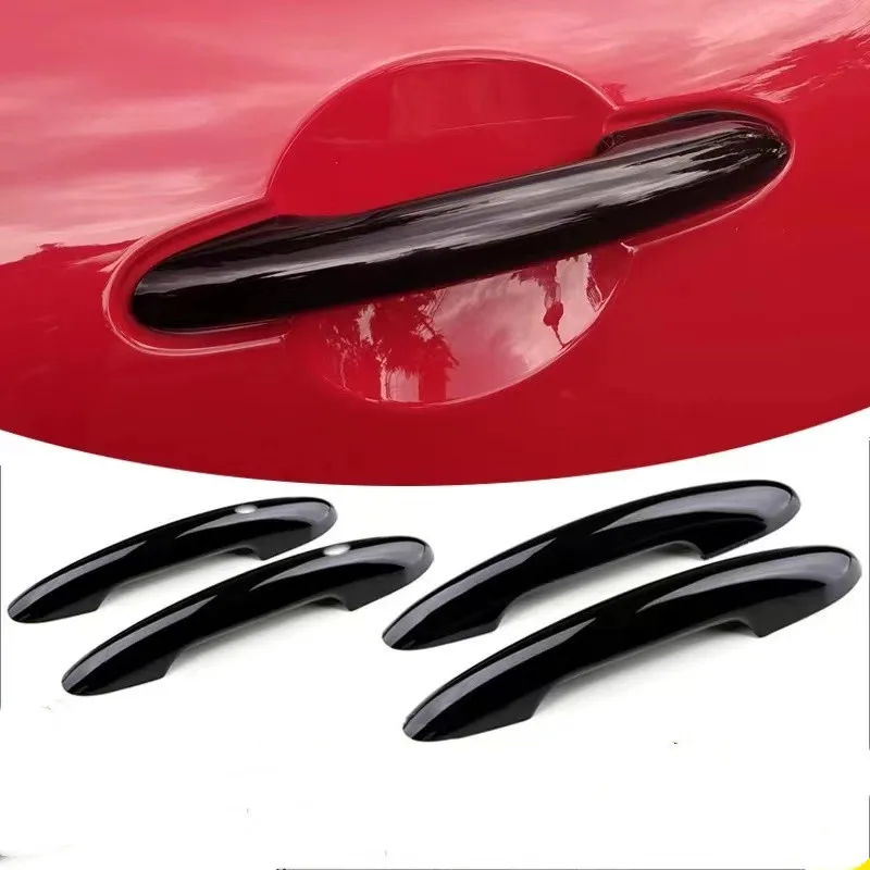 

Glossy Black Door Handle Cover For MINI Cooper S JCW Clubman F54 F55 F60 Countryman Exterior Car Styling Decoration Accessory