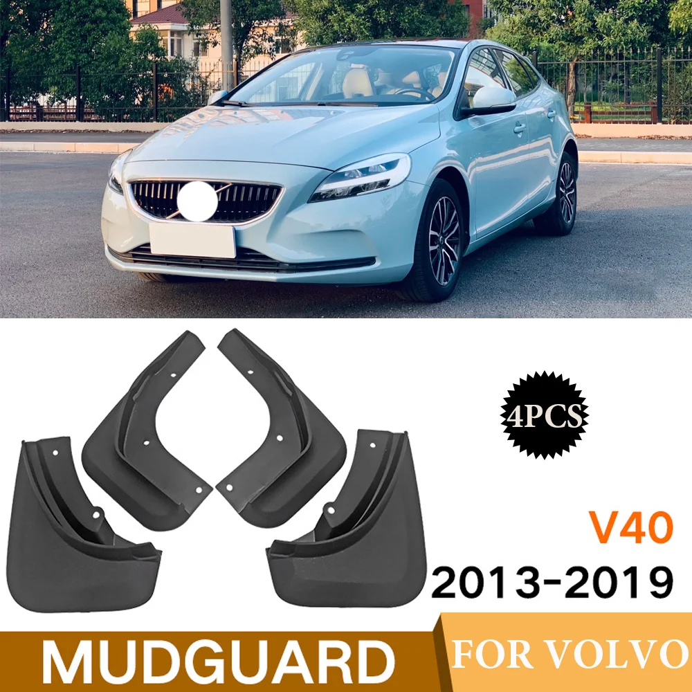 

4X Mudguar For VOLVO V40 Hatchback 2013-2019 2014 2015 Car Mud Flap Mudflaps Splash Guards Front Rear Mudguards Fender