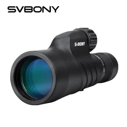SVBONY Monoculares con Zoom 10-30x50, prisma BAK4 FMC IPx7, telescopio de Gran Aumento resistente al agua, binoculares SV45, equipo de Camping