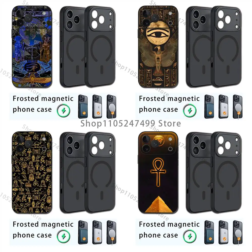

Egyptian deity pattern cover Phone Case iPhone 17,16,15,14,13,12,11,Pro,Max,Plus,Mini,SE4,E Magnetic Magsafe Wireless Charging