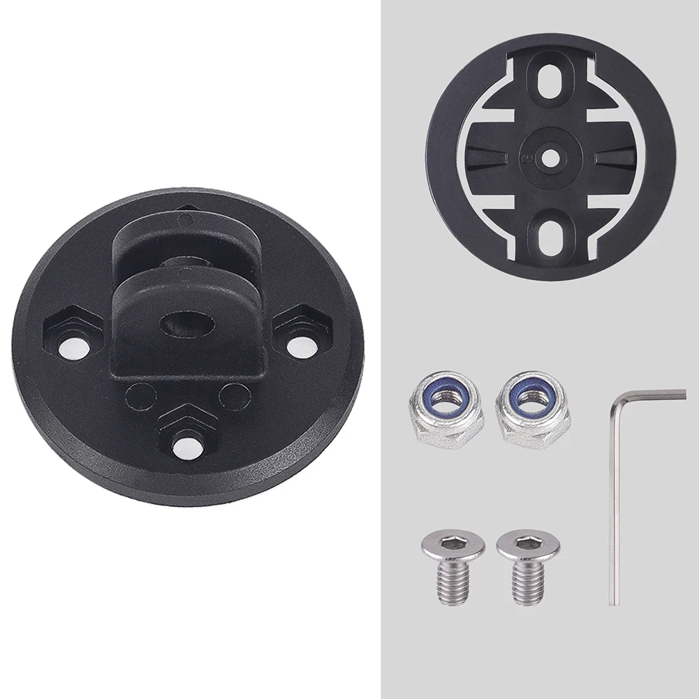 Bicycle Camera Adapter Mount Adjustable Angle MTB Road Bike Computer Base Cycling Front Light Bracket for Garmin/XOSS/Magene