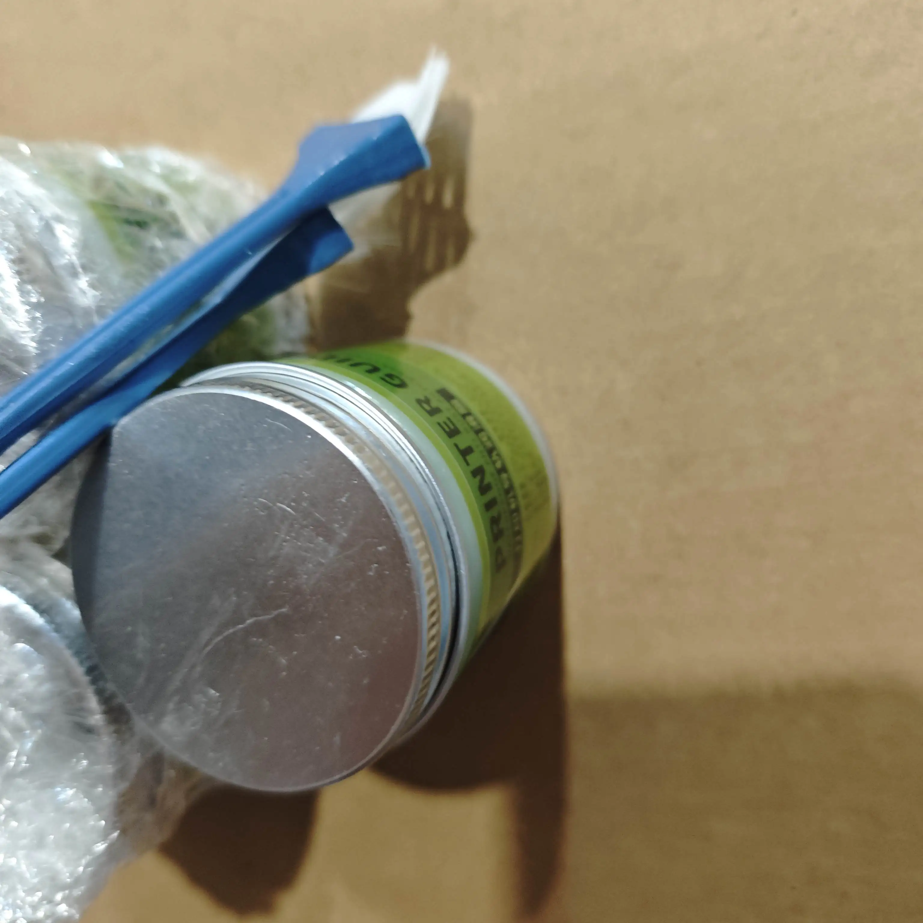 

1 шт., универсальная силиконовая смазка, водостойкая смазка, 100 г, направляющая для принтера, смазка для копировального аппарата, исключительно силиконовая смазка