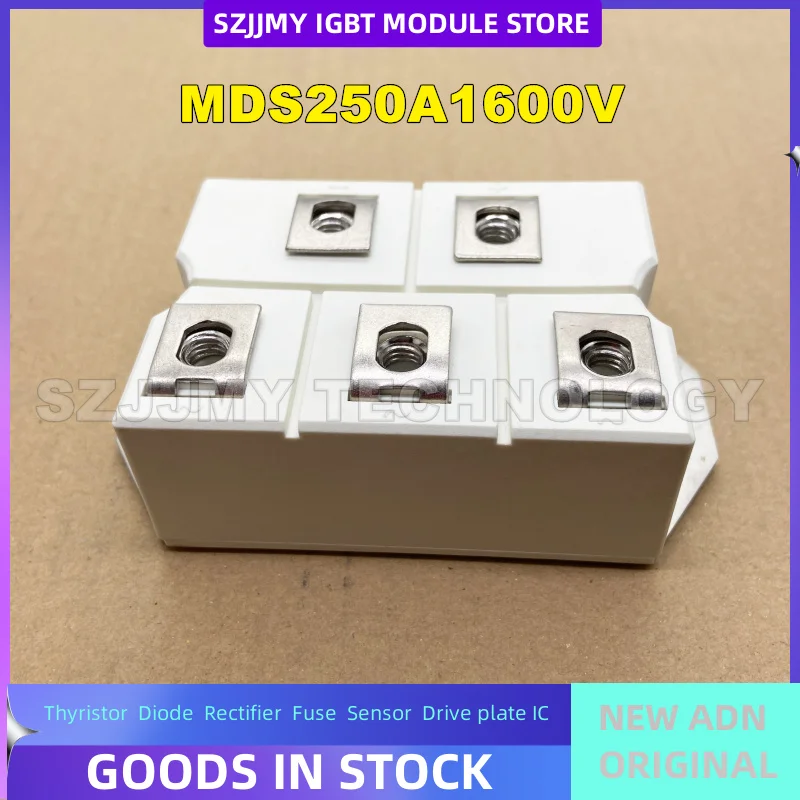 

MDS250A1600V MDS150A1600V Совершенно новый модуль IGBT в наличии в оригинальной упаковке.