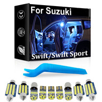 Interior LED For Suzuki Swift For Swift Sport 1989-2013 2014 2015 2016 2017 2018 2019 2020 2021 2022 Canbus Bulb Dome Light Kit