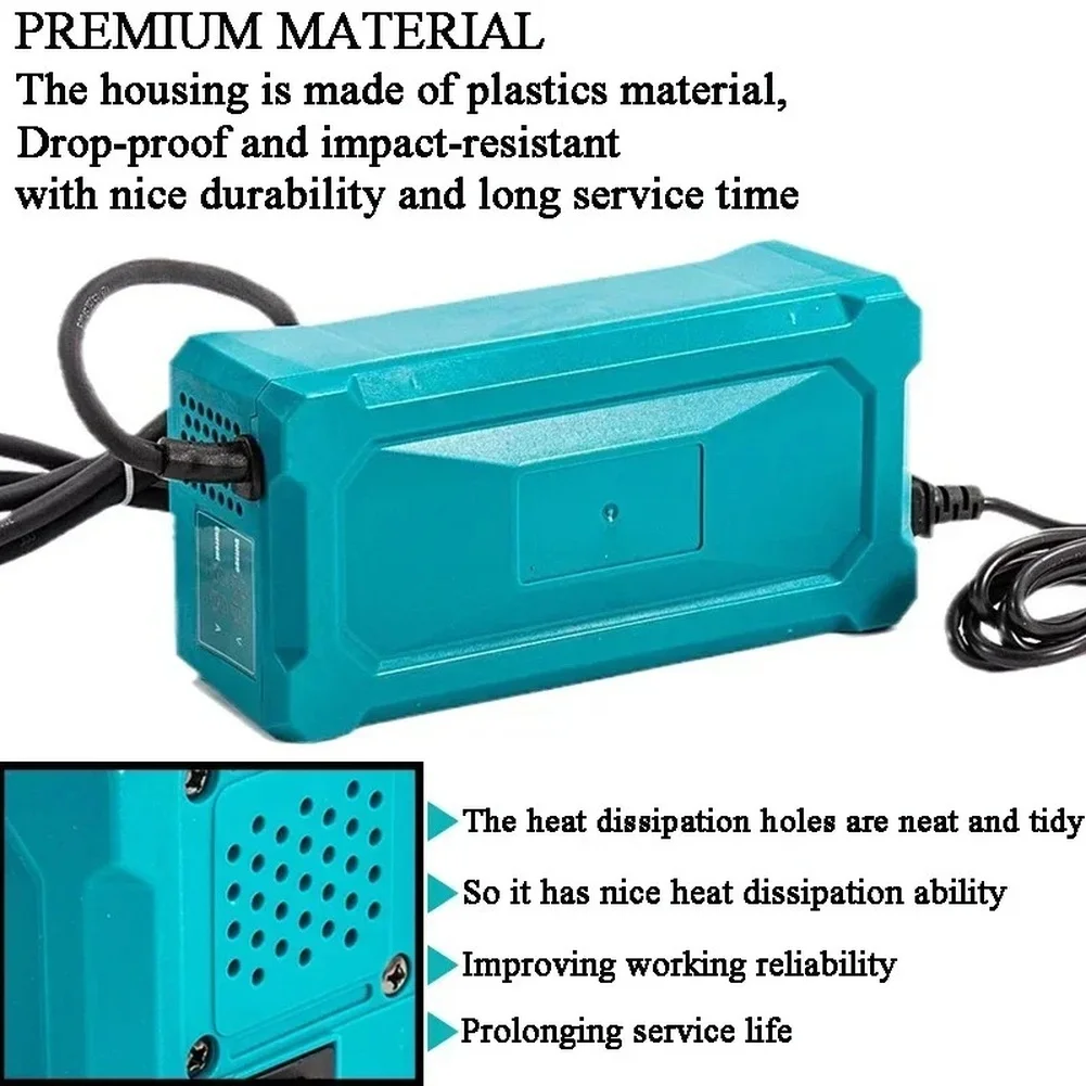 1100W AC To DC Power Adapter For 18V-20V Battery Tools, Digital Display Converter Compatible With DHP485 DTW300 Series Drills — купить у AliExpress WW