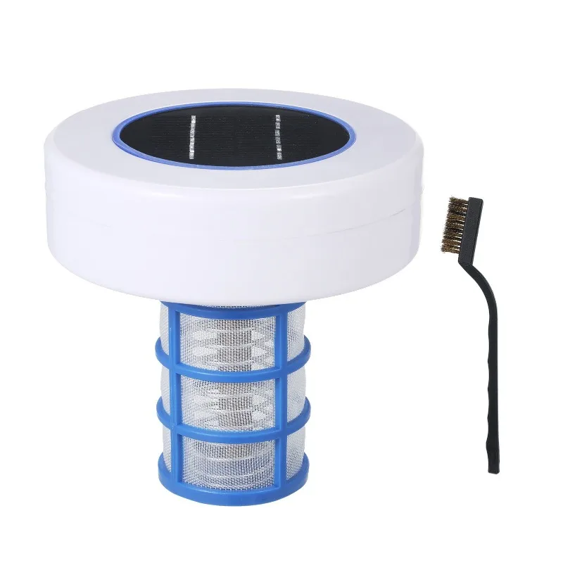 Solar water purifier copper and silver ion swimming pool algae removal and disinfection purifier production factory