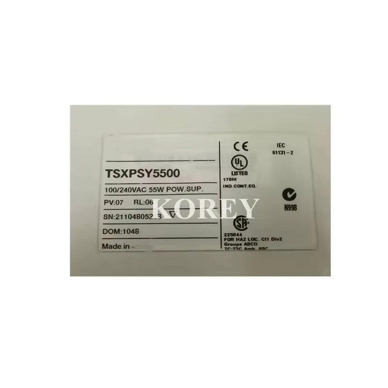 وحدة PLC TSXP 573634 م TSX P 573634 م TSXPSY5500 أصلي