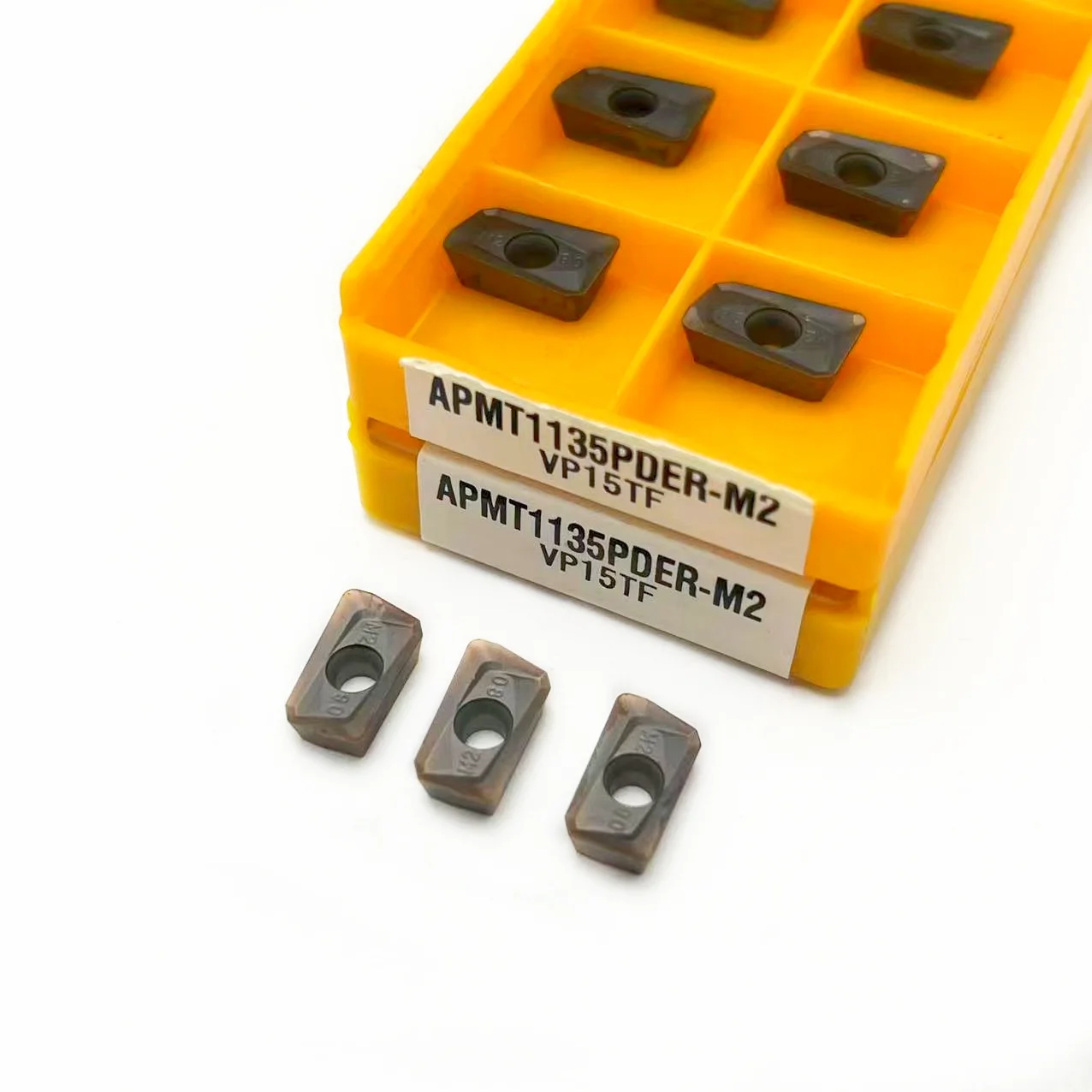 APMT1135PDER M2 VP15TF Фрезерные токарные инструменты APMT1135 H2 Твердосплавные вставки Инструменты для токарных станков с ЧПУ APMT1135 PDER-H2 VP15TF Фрезерные лезвия