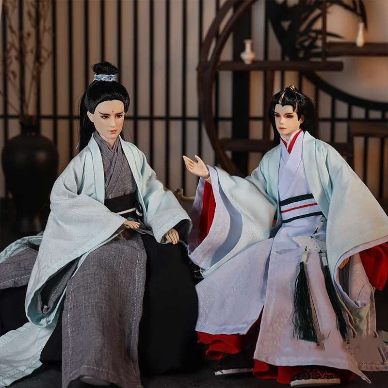 OB27 1/6 Figure Doll 1/4 1/3 BJD Clothes Ancient Costume Hanfu Robe Outfit For BJD/SD YOSD MSD SD13 Girl ID75 Accessories A1351