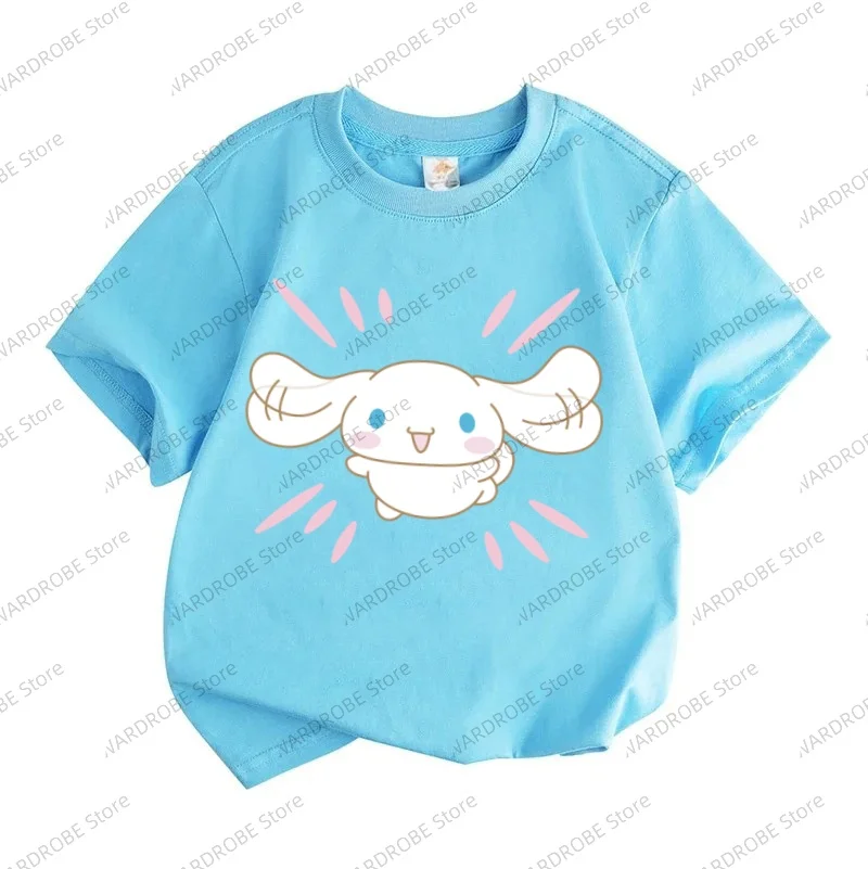 

Cinnamoroll x MINISO Unisex Baby Organic T-shirts | Hypoallergenic Cartoon Character Clothing
