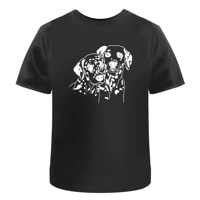 Cuddling Dalmatians' T Shirt 100 Cotton S Xxl Ta026770