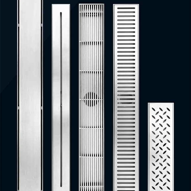 Removal Long Linear S.S Customized Floor Drain Bathroom Channel Shower Drain