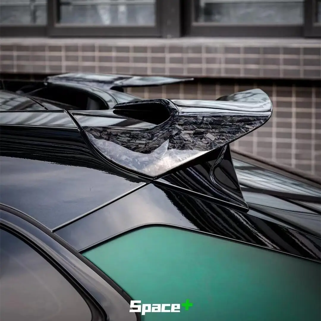 Carbon Fiber Roof Spoiler Ducktail Rear Wing for 2023-2026 Zeekr 001 Space Plus Peak Style Trunk Modification Accessories