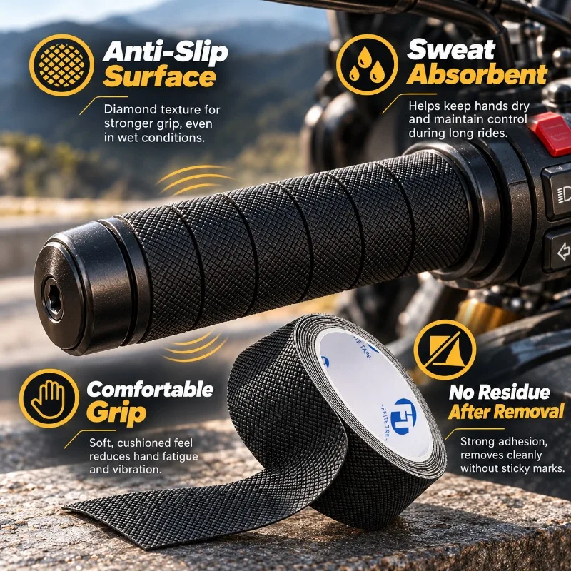 1PCS Elastic Bandage Self-Adhesive Anti-Slip Sleeve Wrapped Straps for Barbell Anti Wear Protection Road Bike Handlebar Tape