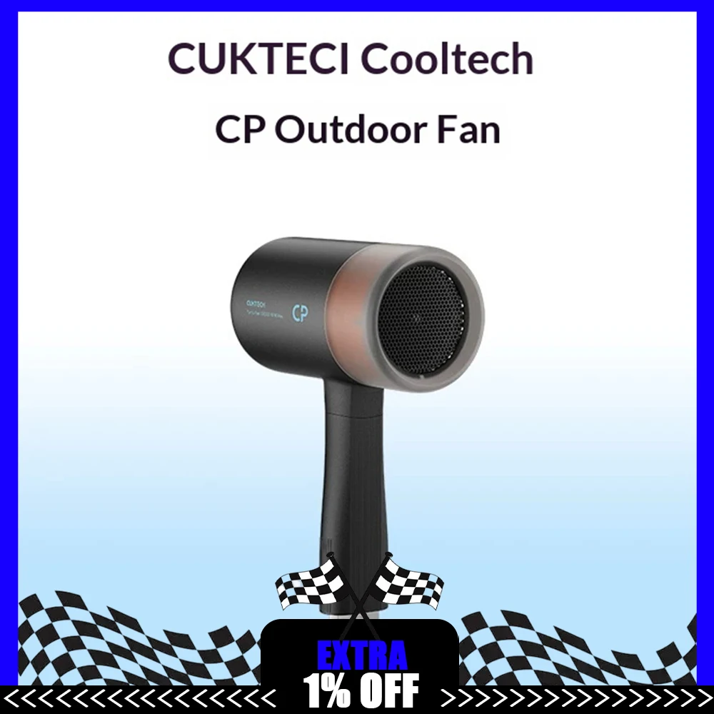 CukTech BF01 Handheld Small Fan Brushless DC Motor 3rd Gear Adjustable Wind Speed Handheld Fan Low Noise Light Weight For Gifts