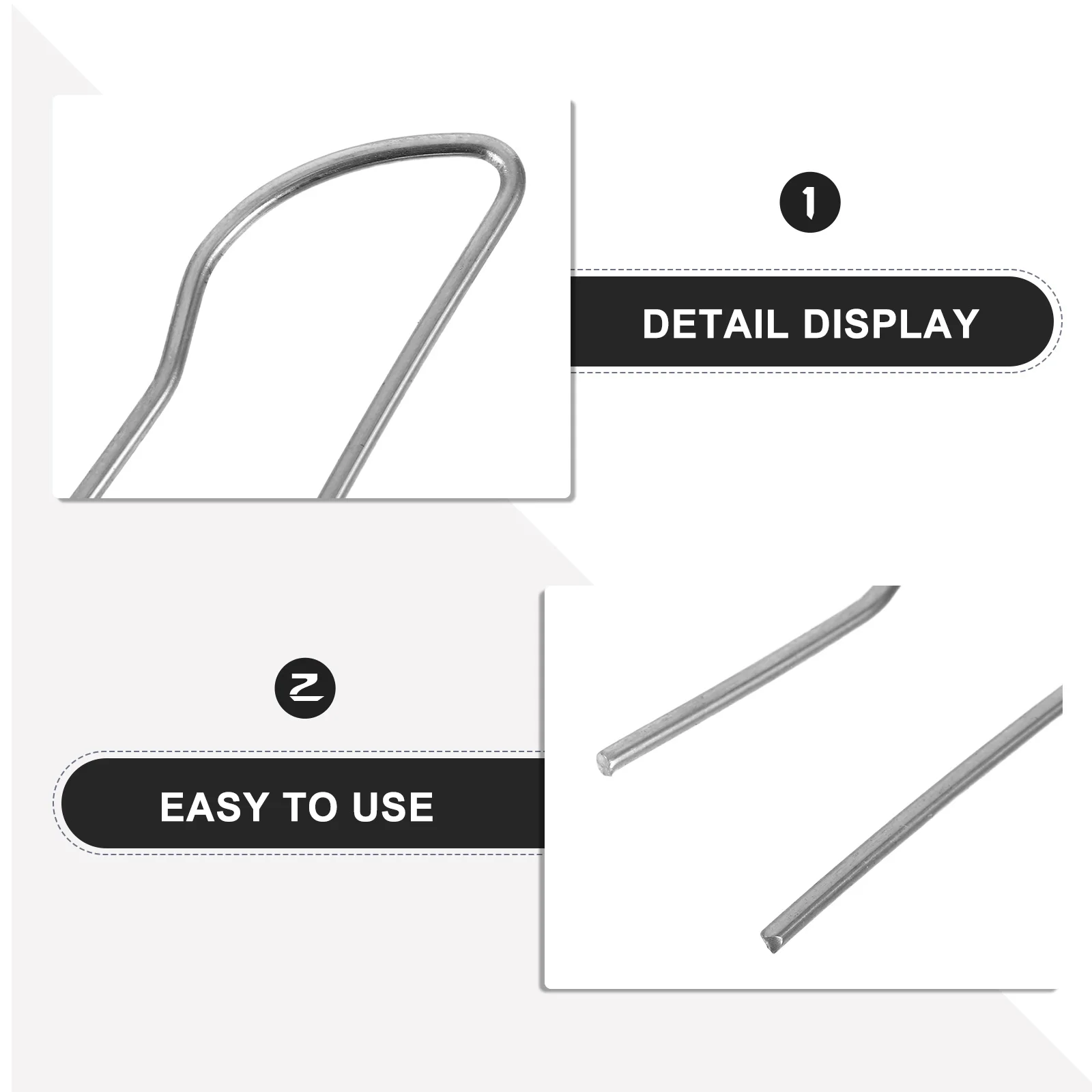 1Set Ujung Pena Profesional untuk Pyrography, Ujung Logam untuk Kit Pembakaran Kayu, Kompatibel dengan Kebanyakan Pena Kawat untuk Karya Seni Kreatif