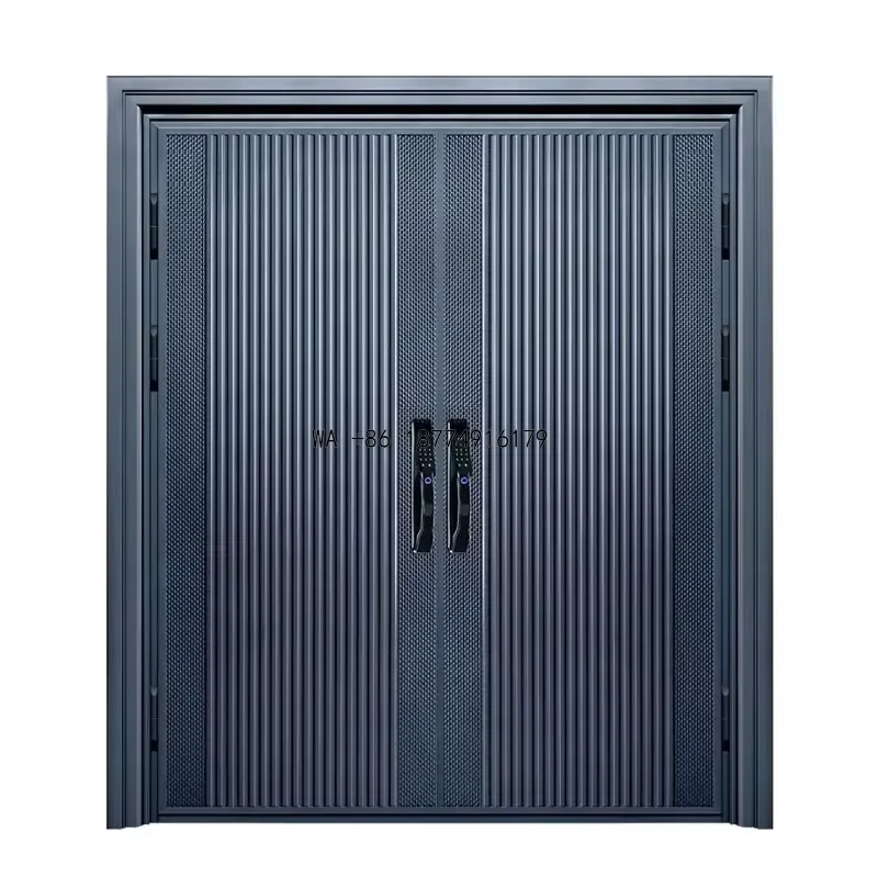 wmwmnu Professional ballistic special steel entrance door explosion-proof foam aluminum copper anti-theft doorODM OEM