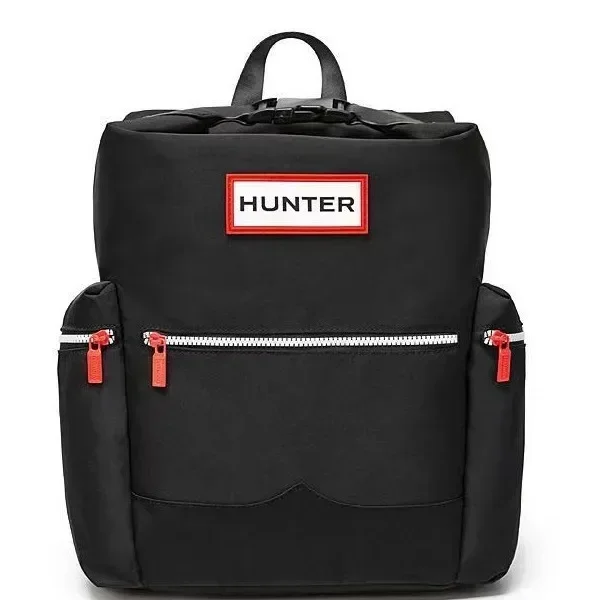 Hunter Fashion able Large Capacity Waterproof Nylon Backpack Casual Student Bag Lightweight Double Strap Rucksack Hunter 13inch1