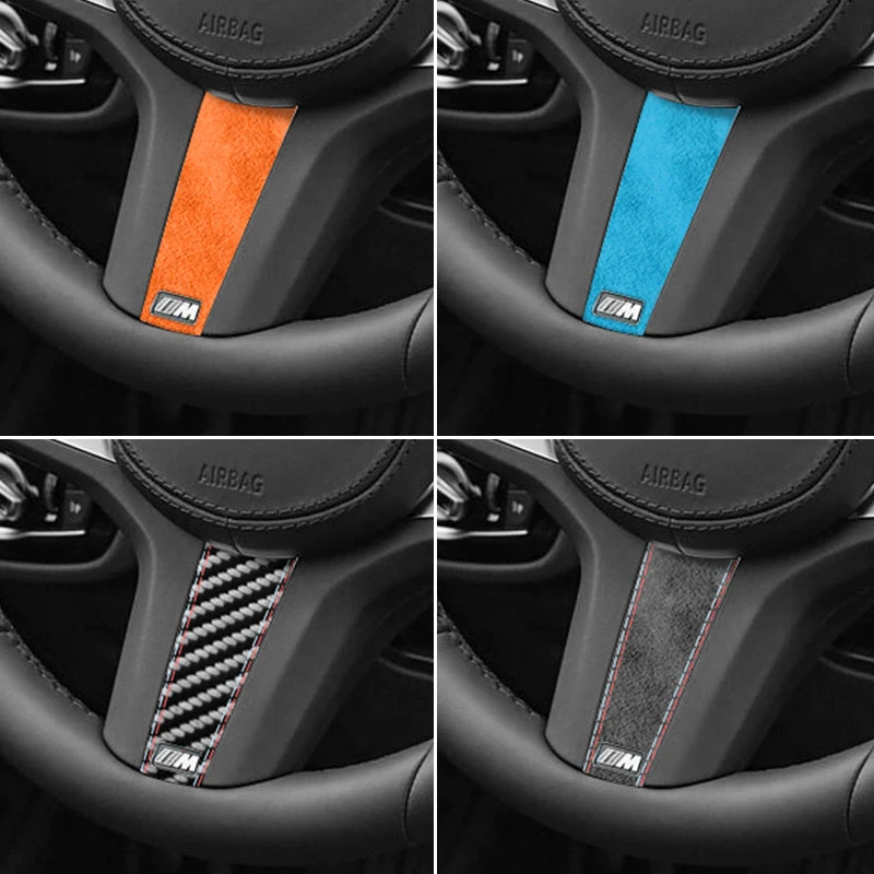 Накладка на панель руля из углеродного волокна для BMW нового поколения, защита от царапин