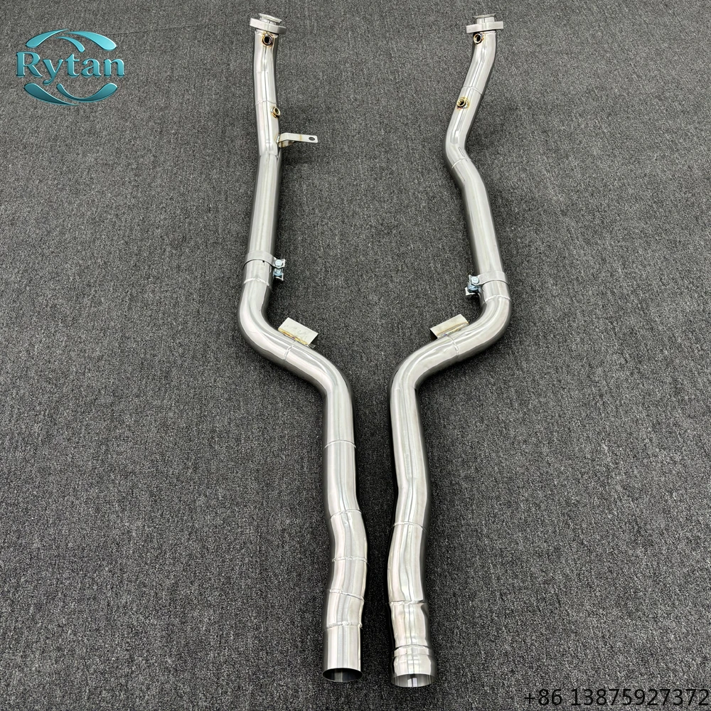 

Rytan Stainless Steel Performance Valvetronic Flow Straight Pipes Downpipe Exhaust System for Cls63 5.5T
