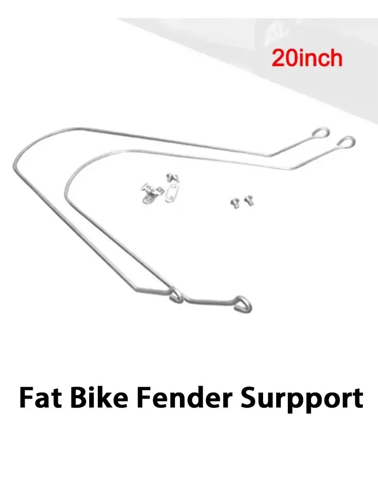 AliExpress A Set Fat Bike Mudguard Support 26x4.0 20x4.0 Fat Tire Fender Support Set for Snow Bike Front Rear Wheel Bicycle Accessory