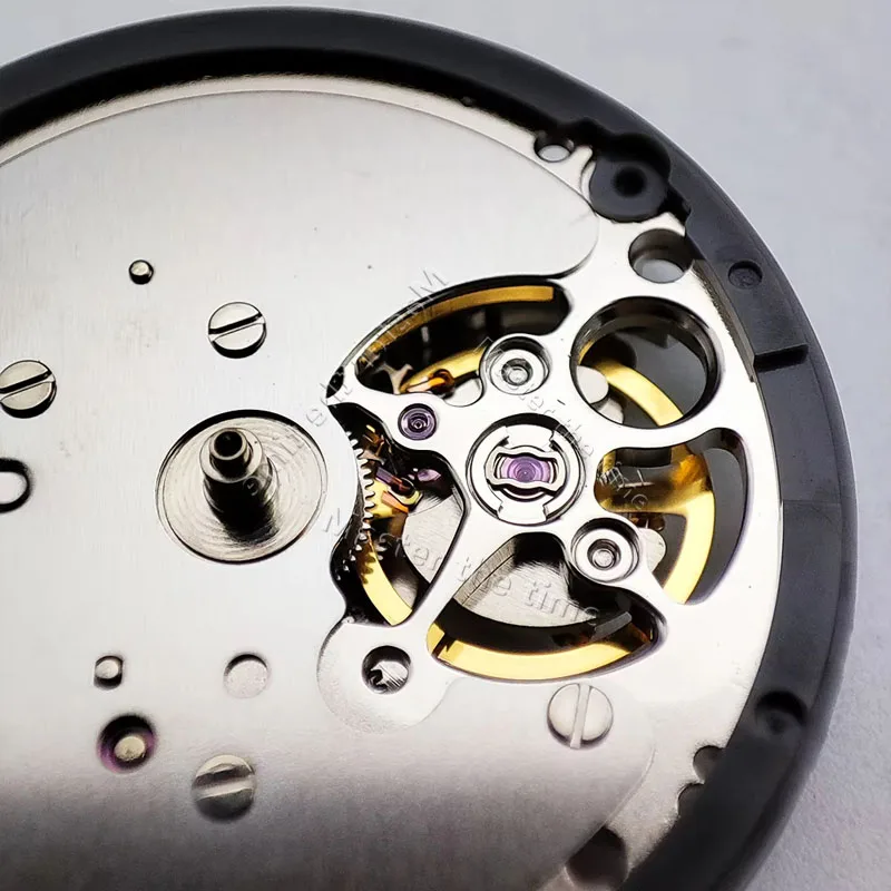 Novo Japão nh38 movimento nh38a padrão nh3 24 jóias importado relógio automático de metal enrolamento de alta precisão