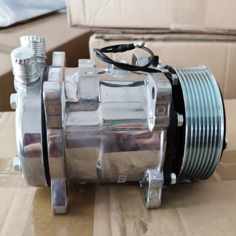 SD5125 6328 Universal Auto Car Air Conditoner AC A/C Compressor FOR SANDEN 507 5H11 5125 6328 8PK 12V / 24V